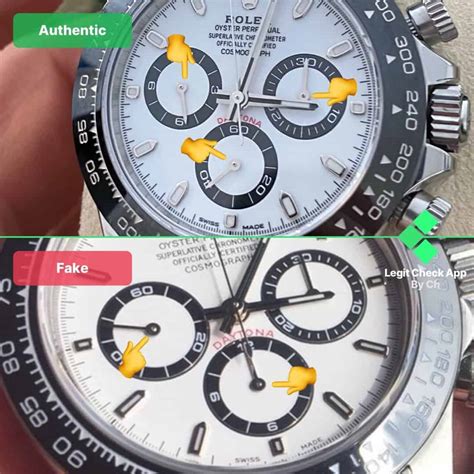 real vs fake rolex daytona|rolex daytona copy.